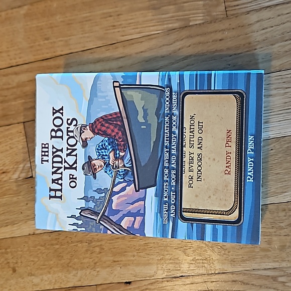 Other | The Handy Box Of Knots Book With Rope | Poshmark